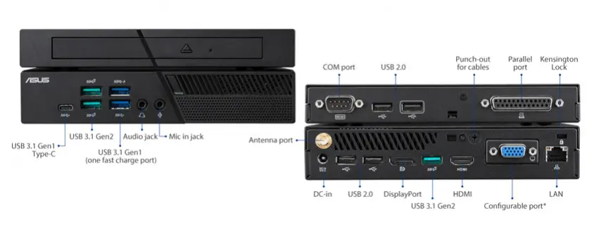 Asus PB60-B5136MD Mini PC