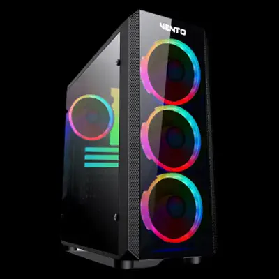 Vento VG04FE+ 700W ATX Mid-Tower Gaming Kasa