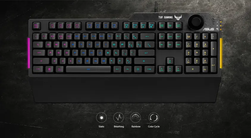 ASUS TUF Gaming K1 Mekanik Hisli Kablolu Gaming Klavye