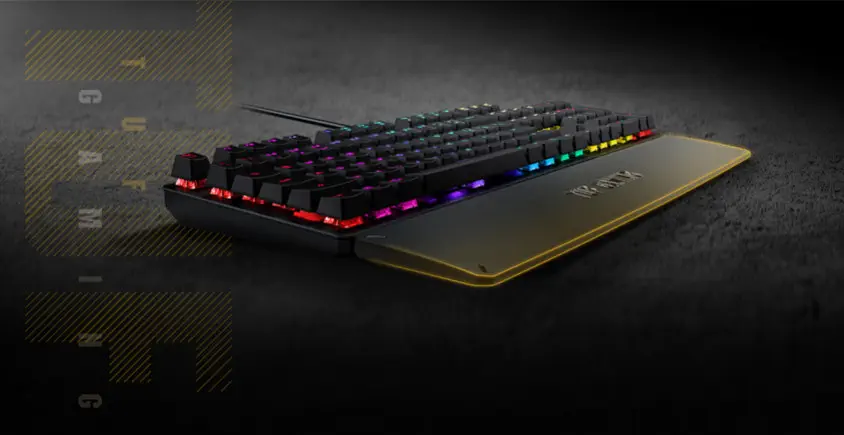 ASUS TUF Gaming K3 Red Switch Mekanik Kablolu Gaming Klavye