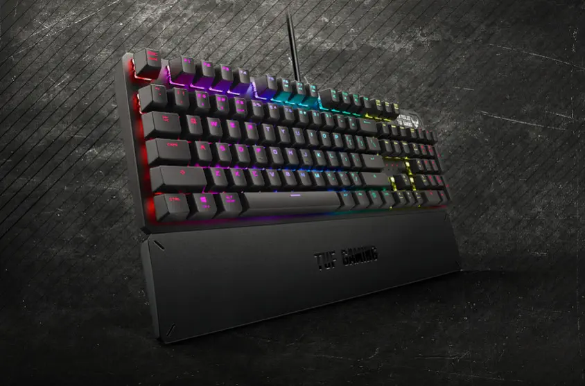 Asus TUF Gaming K3 Red Switch Mekanik Kablolu Gaming Klavye