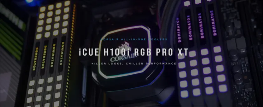 Corsair iCUE H100i RGB PRO XT CW-9060043-WW 240mm İşlemci Sıvı Soğutucu
