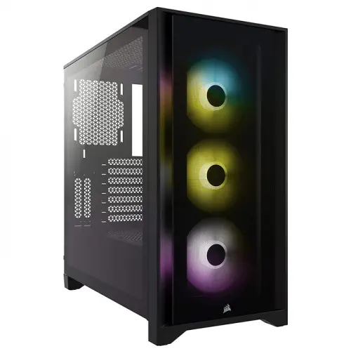 Corsair iCUE 4000X RGB CC-9011204-WW E-ATX Mid-Tower Gaming Kasa