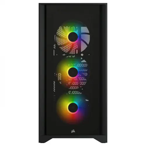 Corsair iCUE 4000X RGB CC-9011204-WW E-ATX Mid-Tower Gaming Kasa