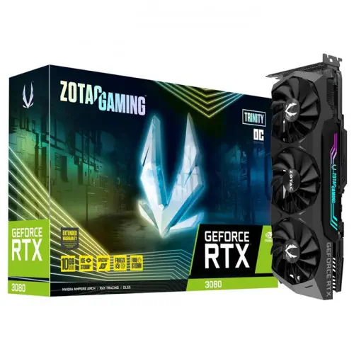 Zotac Gaming GeForce RTX 3080 Trinity OC ZT-A30800J-10P Gaming Ekran Kartı