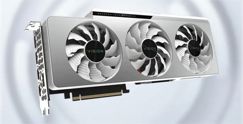 Gigabyte GeForce RTX 3080 Vision OC 10G LHR Gaming Ekran Kartı