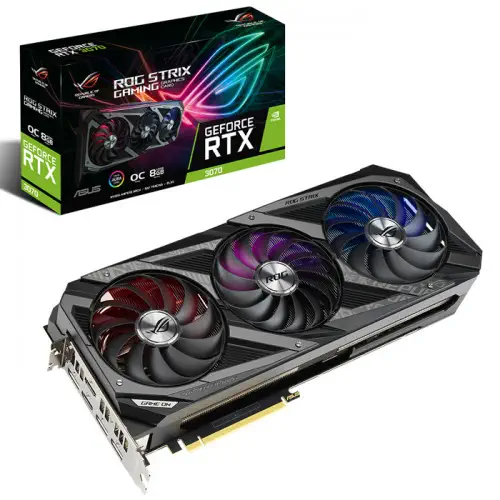 Asus ROG-STRIX-RTX3070-O8G-GAMING Ekran Kartı
