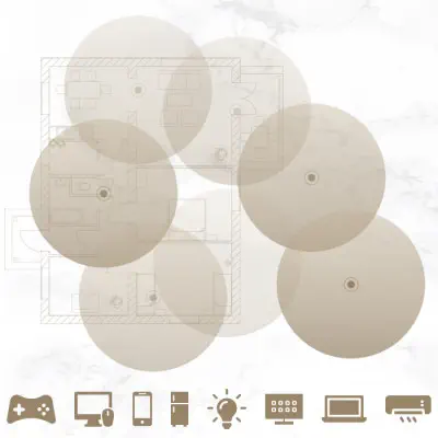 ASUS ZenWiFi AX Mini XD4 (B-3-PK) Wi-Fi 6 Mesh Sistemi (Beyaz Üçlü Paket)