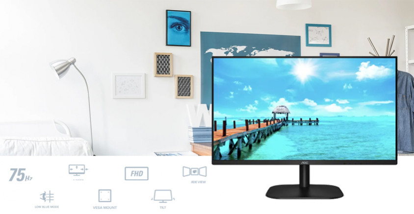 AOC 24B2XH 23.8? IPS Full HD Monitör