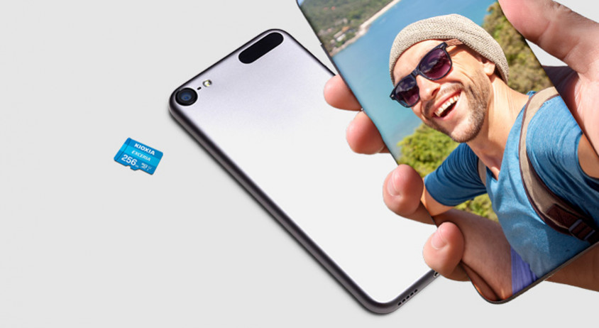 Kioxia Exceria LMEX1L128GG2 128GB MicroSD Hafıza Kartı 