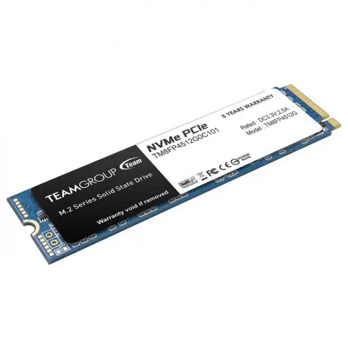 Team MP34 TM8FP4512G0C101 512GB NVMe PCIe M.2 SSD Disk