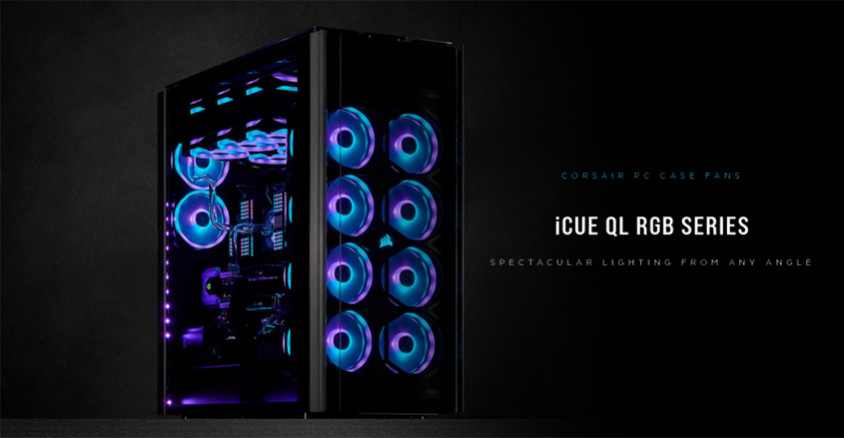 Corsair iCUE QL120 RGB CO-9050098-WW 3`lü Kasa Fanı