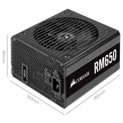 Corsair RM650 CP-9020194-EU 650W Full Modüler Power Supply