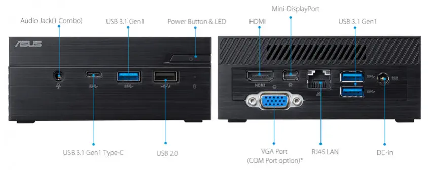 Asus PN40-BC417ZV Mini PC