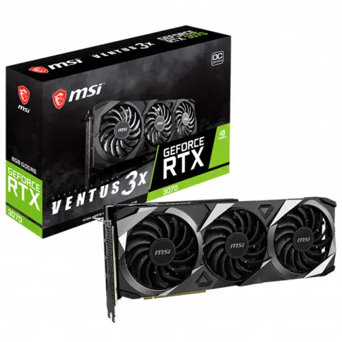 MSI GeForce RTX 3070 Ventus 3X OC Gaming Ekran Kartı