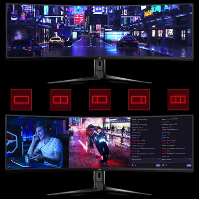 Asus ROG Strix XG43VQ 43” Super Ultra-Wide VA Curved Gaming Monitör