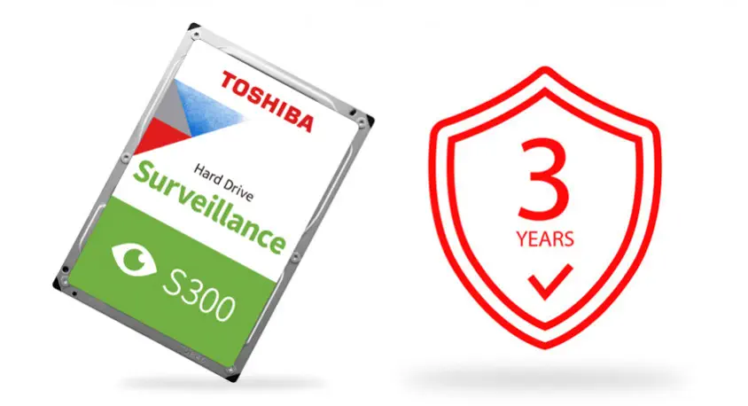 Toshiba S300 Surveillance HDWT740UZSVA 4TB 7/24 Güvenlik Diski