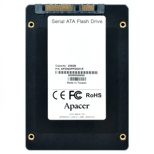 Apacer PPSS25-R AP256GPPSS25-R 256GB 2.5” SATA3 NAS SSD Disk