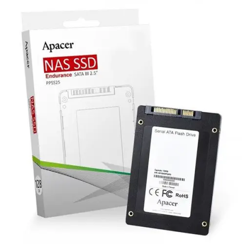 Apacer PPSS25-R AP128GPPSS25-R 128GB 2.5” SATA3 NAS SSD Disk