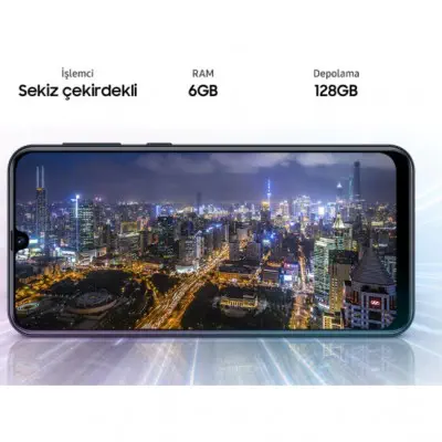 Samsung Galaxy M31 2020 128GB Siyah Cep Telefonu - Distribütör Garantili 