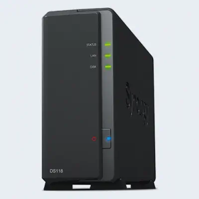 Synology DiskStation DS118 Nas Depolama Ünitesi
