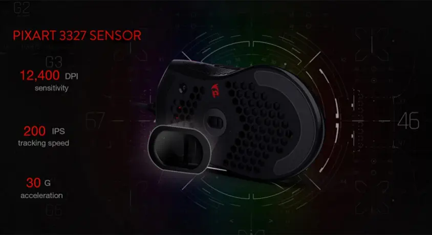 Redragon M808 Storm Kablolu Gaming Mouse