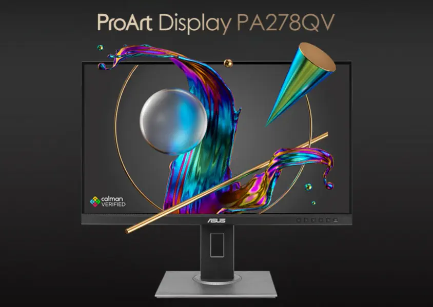 ASUS ProArt Display PA278QV 27″ IPS WQHD Monitör