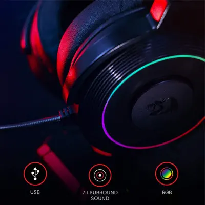 Redragon Lamia 2 H320RGB-1 Kablolu Gaming Kulaklık