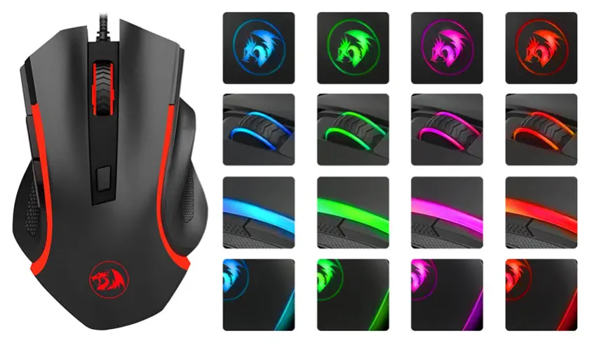 Redragon M606 Nothosaur Kablolu Gaming Mouse