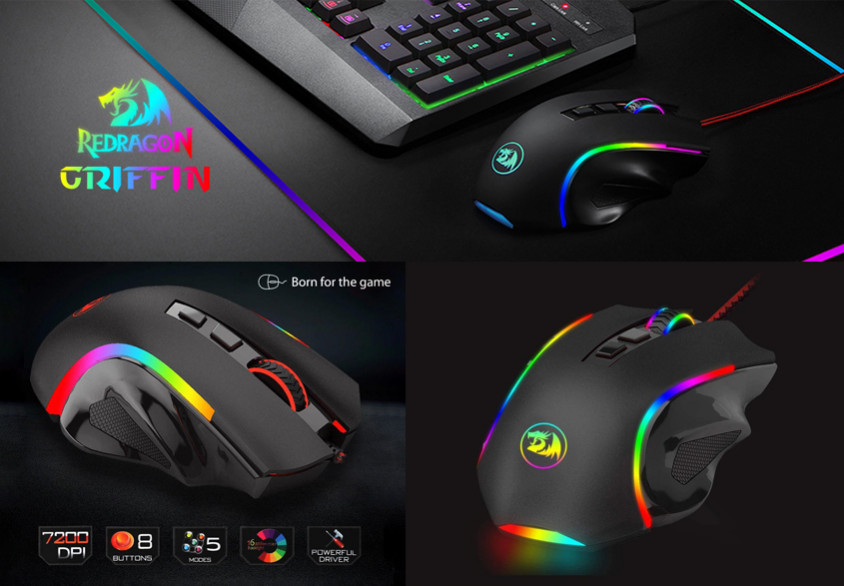 Redragon M607 Griffin Kablolu Gaming Mouse