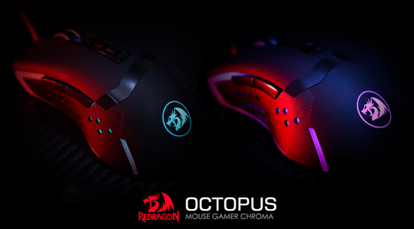 Redragon M712 RGB Octopus Kablolu Gaming Mouse