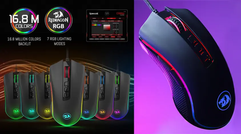 Redragon M711-FPS Cobra Kablolu Gaming Mouse