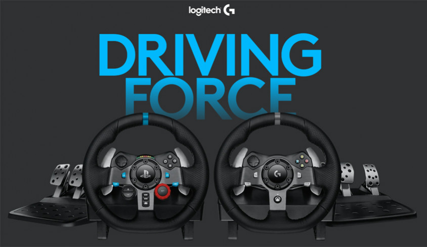 Logitech G920 Driving Force 941-000123 Yarış Direksiyonu ve Pedal