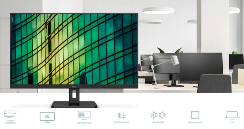 AOC U32E2N 31.5″ VA 4K UHD Monitör