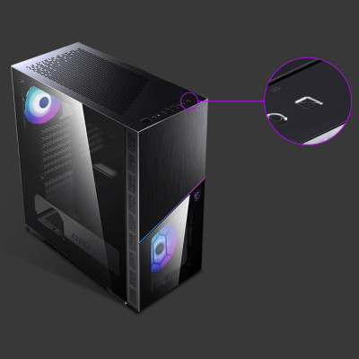 MSI MPG Sekira 100R E-ATX Mid-Tower Gaming Kasa