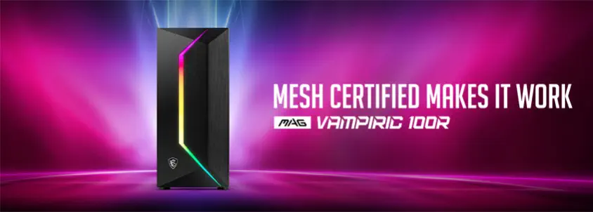 MSI MAG Vampiric 100R ATX Mid-Tower Gaming Kasa