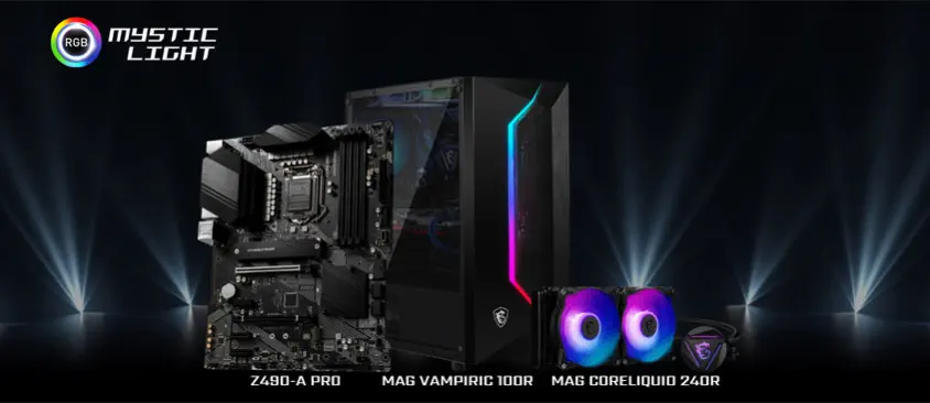 MSI MAG Vampiric 100R ATX Mid-Tower Gaming Kasa