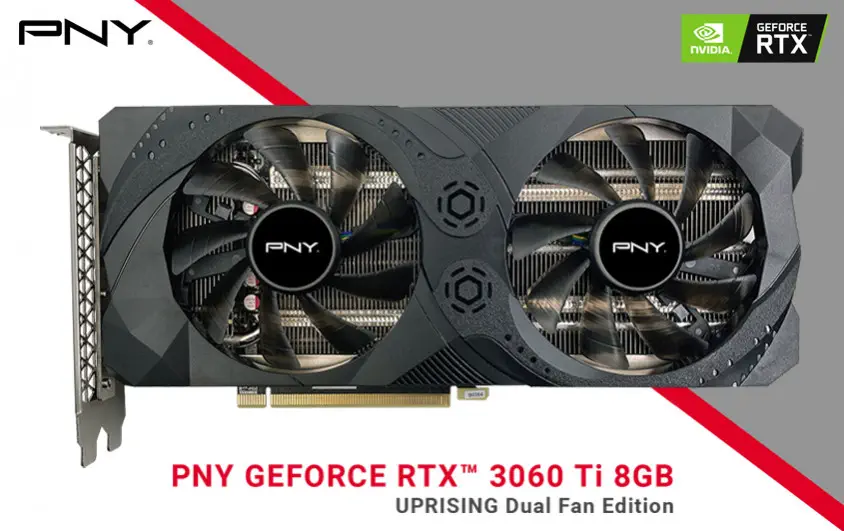 PNY GeForce RTX 3060 Ti UPRISING VCG3060T8DFMPB Gaming Ekran Kartı
