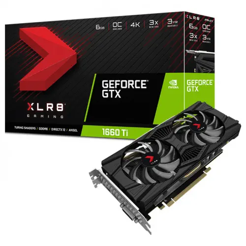 PNY GeForce GTX 1660 Ti VCG1660T6DFPPB-O Gaming Ekran Kartı