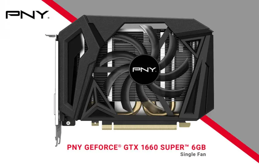 PNY GeForce GTX 1660 Super Single Fan VCG16606SSFPPB Gaming Ekran Kartı