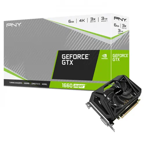 PNY GeForce GTX 1660 Super Single Fan VCG16606SSFPPB Gaming Ekran Kartı