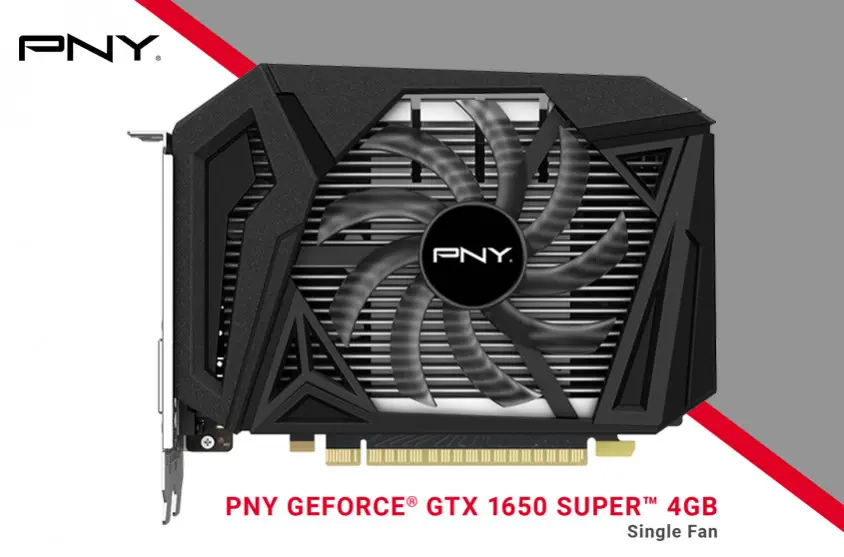 PNY GeForce GTX 1650 Super Single Fan VCG16504SSFPPB Gaming Ekran Kartı