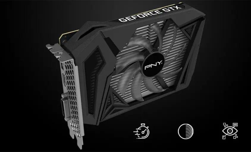 PNY GeForce GTX 1650 Super Single Fan VCG16504SSFPPB Gaming Ekran Kartı