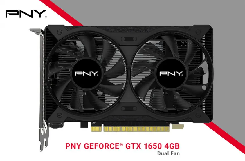 PNY GeForce GTX 1650 Dual Fan VCG16504D6DFPPB Gaming Ekran Kartı