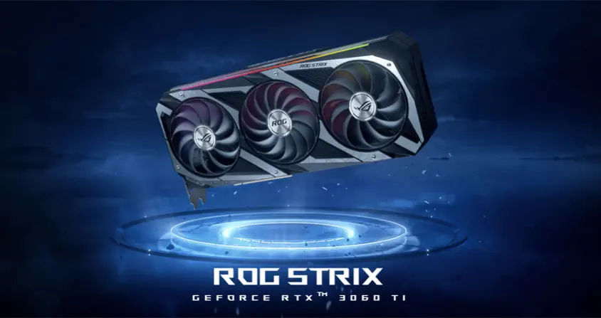 Asus ROG-STRIX-RTX3060TI-O8G-GAMING Ekran Kartı