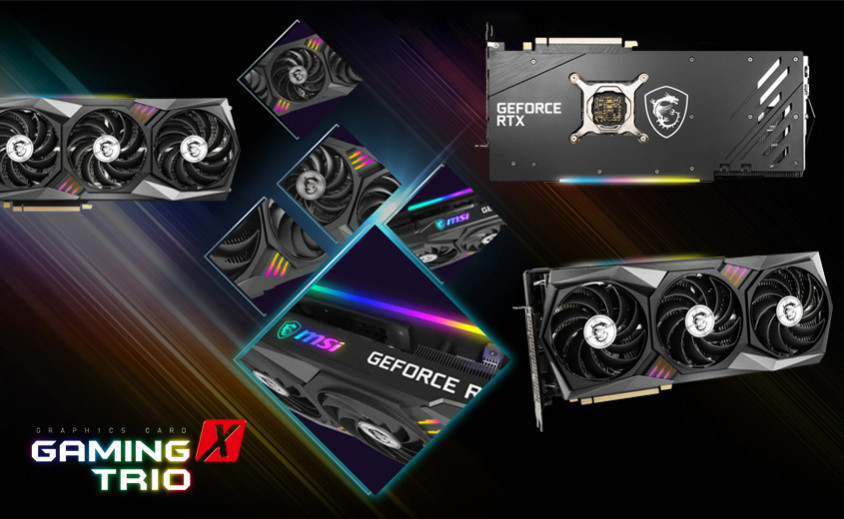 MSI GeForce RTX 3060 Ti GAMING X TRIO Gaming Ekran Kartı