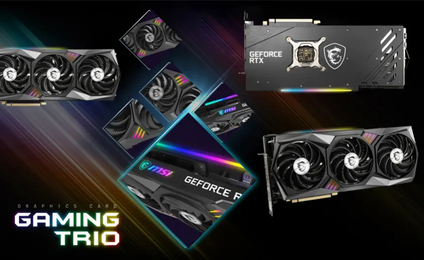 MSI GeForce RTX 3060 Ti GAMING TRIO Gaming Ekran Kartı