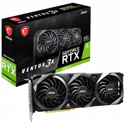 MSI GeForce RTX 3060 Ti Ventus 3X OC Gaming Ekran Kartı