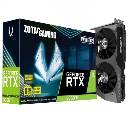 Zotac Gaming GeForce RTX 3060 Ti Twin Edge ZT-A30610E-10M Gaming Ekran Kartı