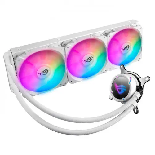 Asus ROG Strix LC 360 RGB White Edition 360mm İşlemci Sıvı Soğutucu (90RC0072-M0UAY0)